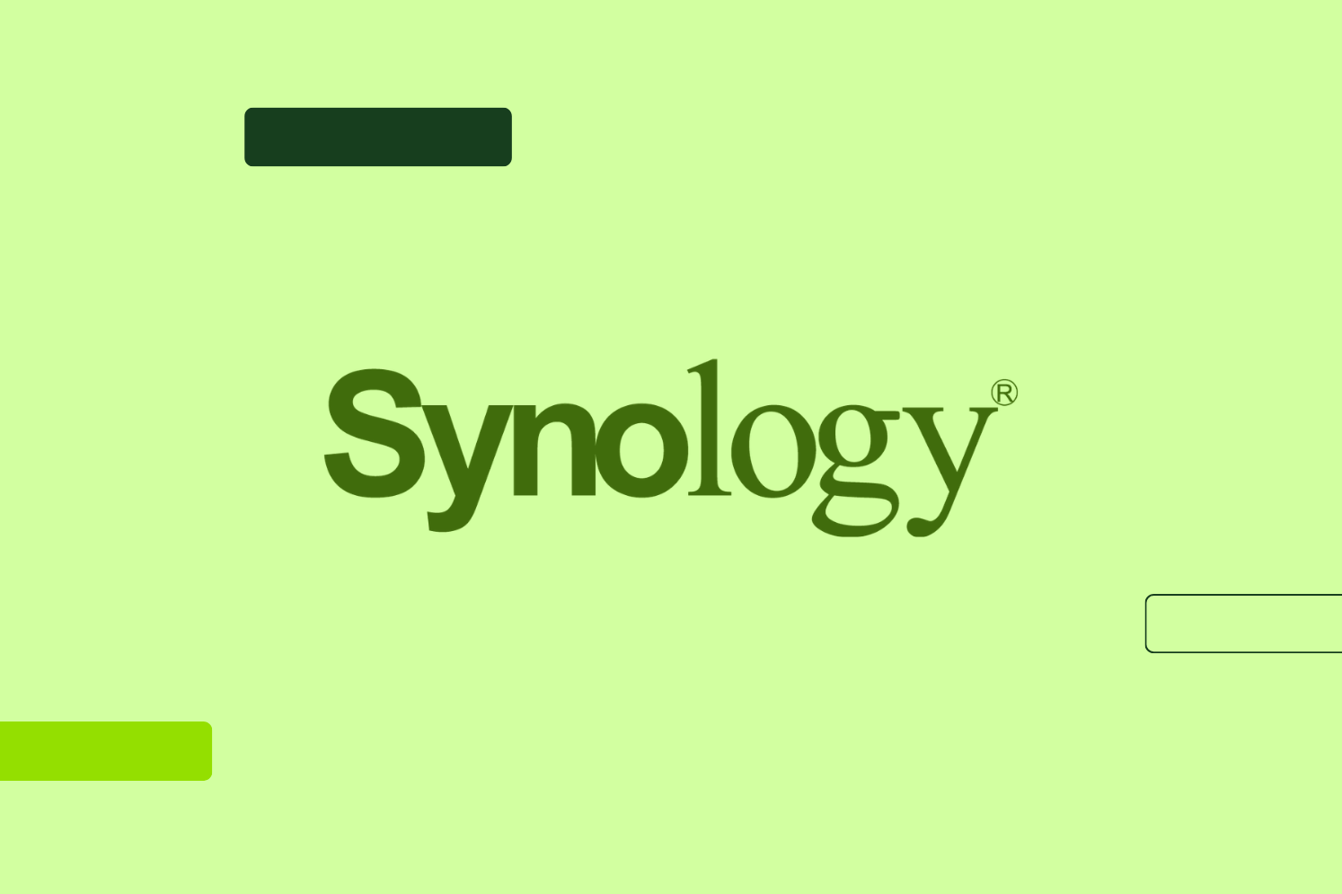 Illustration NAS Synology
